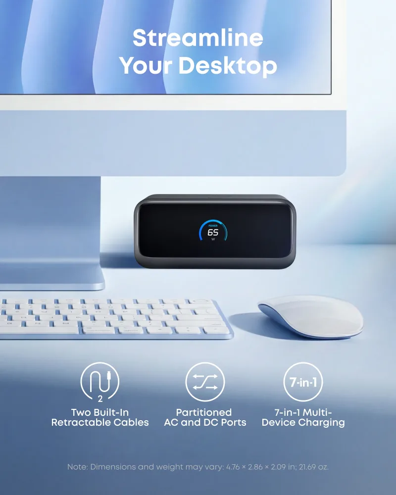 Anker Nano -latausasema (7-in-1, 100W)