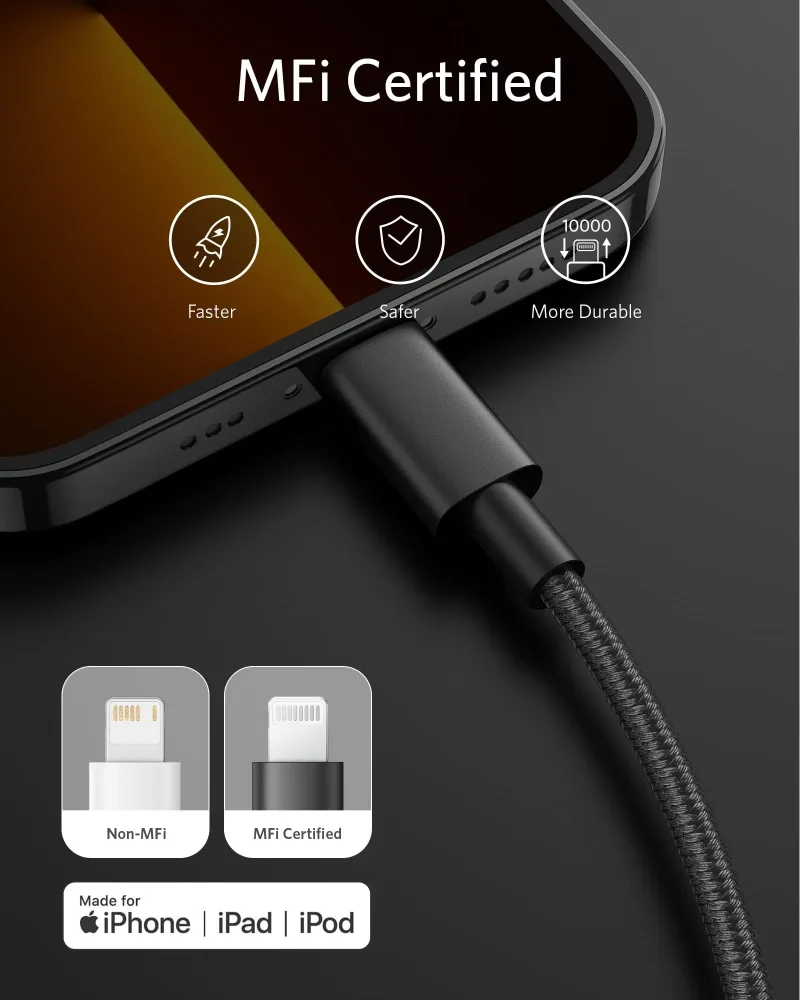 Anker <b>331</b> USB-C to Lightning 케이블