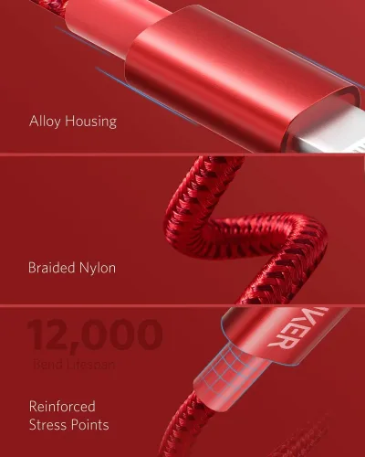 Anker <b>331</b> USB-C to Lightning 케이블