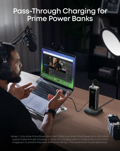 Anker Prime Charging Base (150W, 3 Ports)