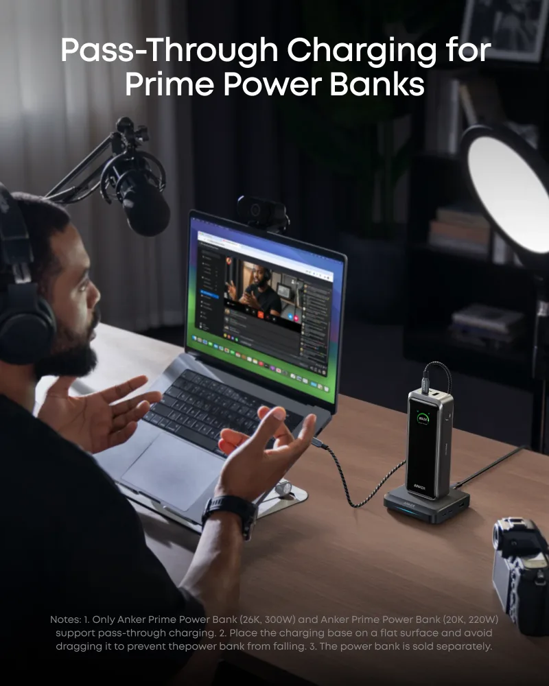 Anker Prime Charging Base (150W, 3 Ports)