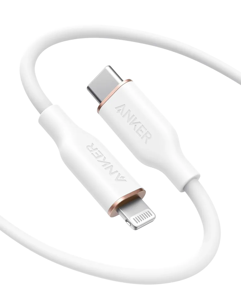 Cabo USB-C para Lightning Anker <b>641</b> (Flow, Silicone)