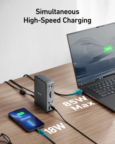 翻新 Anker <b>575</b> USB-C 擴充基座（13 合 1）