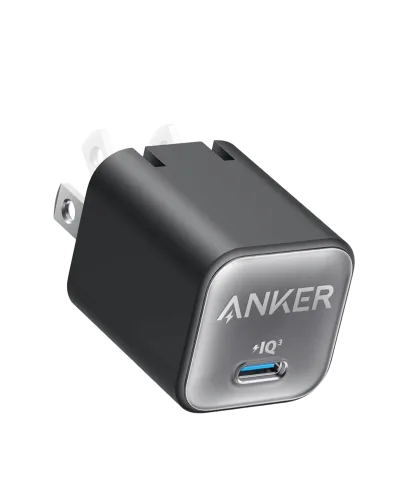 Anker Nano Charger (30W) og New Nylon USB-C til USB-C 100W-kabel (10 ft)