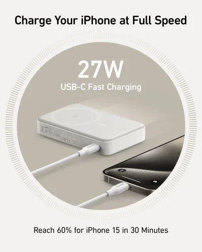 翻新 Anker MagGo 行動電源 (10K)