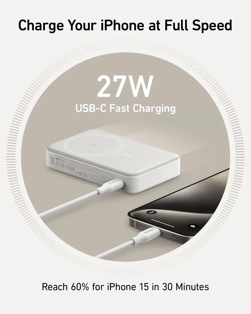 翻新 Anker MagGo 行動電源 (10K)
