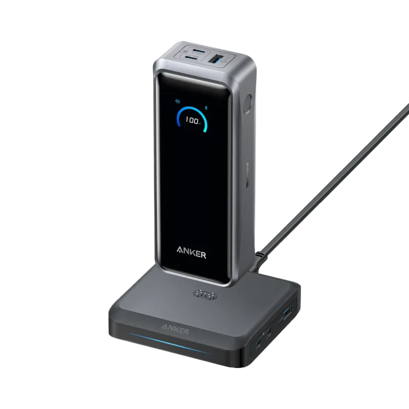 Anker Prime Power Bank (26K, 300W) with Charging Base
