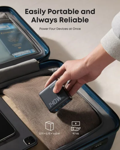 Bundle: Anker Laptop Power Bank and Anker Laptop Charger