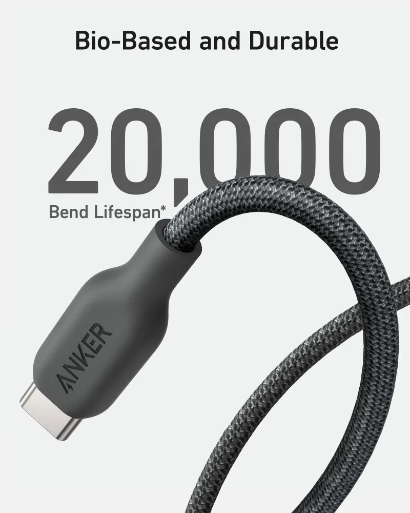 Anker <b>543</b> USB-C to USB-Cケーブル（240W、10 ft）