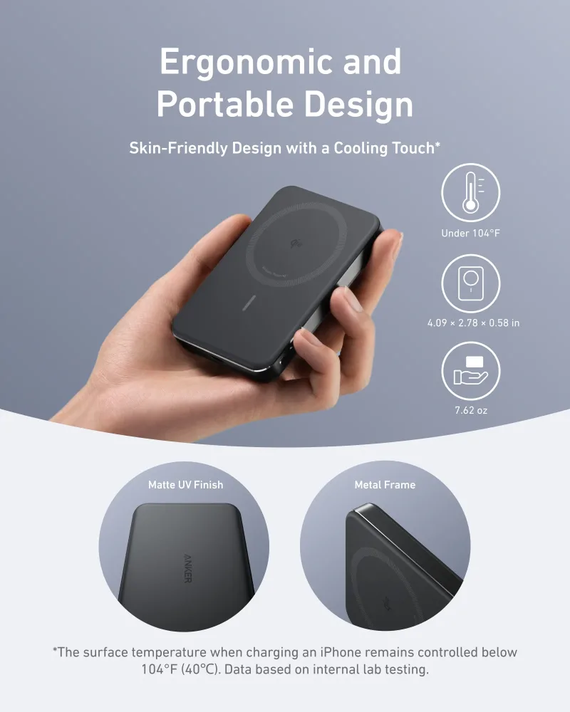 バンドルキット: Anker MagGo Power Bank (10K, Slim) | 2個セット