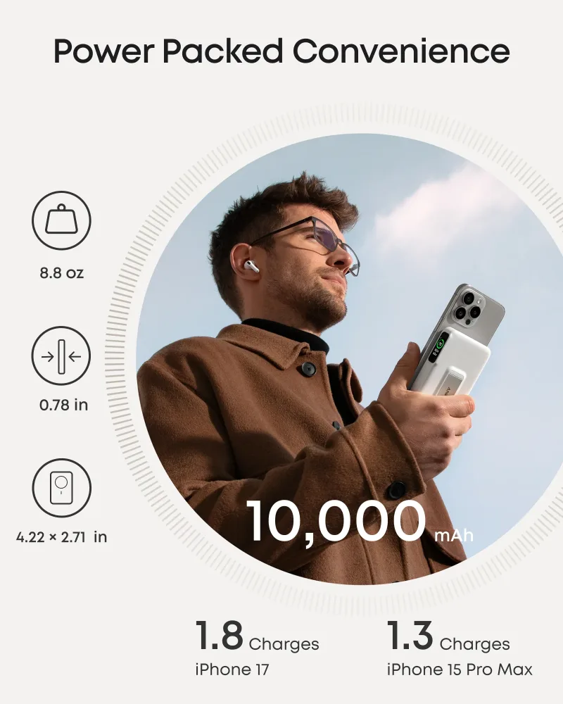 翻新 Anker MagGo 行動電源 (10K)