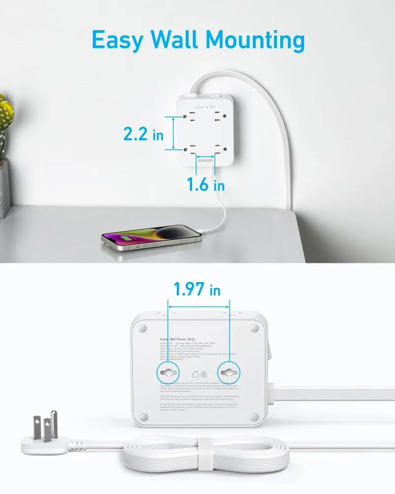 Anker <b>341</b> USB Power Strip