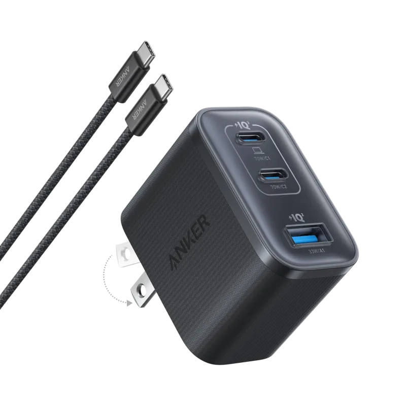 Anker Nano Charger (70 W, 3 Anschlüsse)