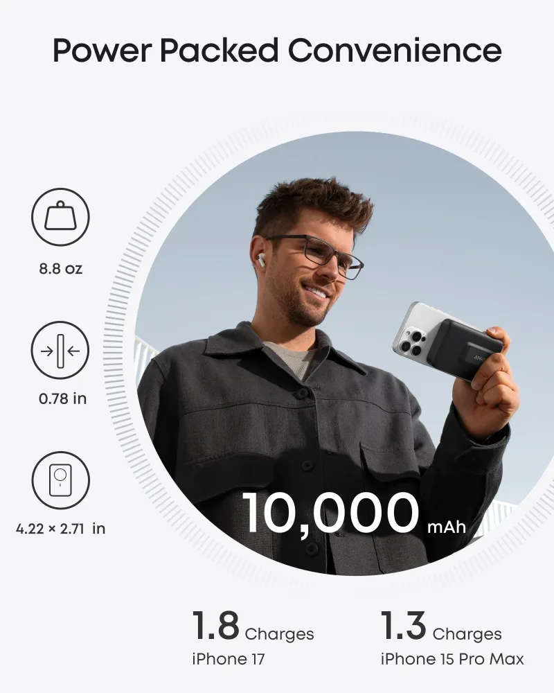 翻新 Anker MagGo 行動電源 (10K)