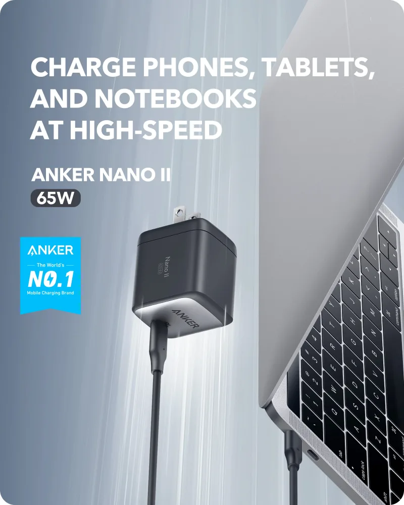 Anker <b>715</b> Charger (Nano II 65W) and Anker Nano Charging Station (6-in-1, 67W)