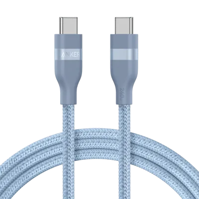 Anker USB-C-auf-USB-C-Kabel (3 ft / 6 ft, 240W, Upcycled-Braided)