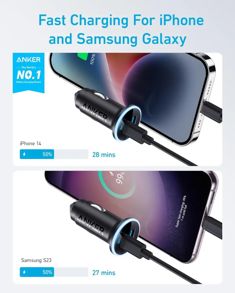 Anker <b>323</b> Car Charger (52.5W)