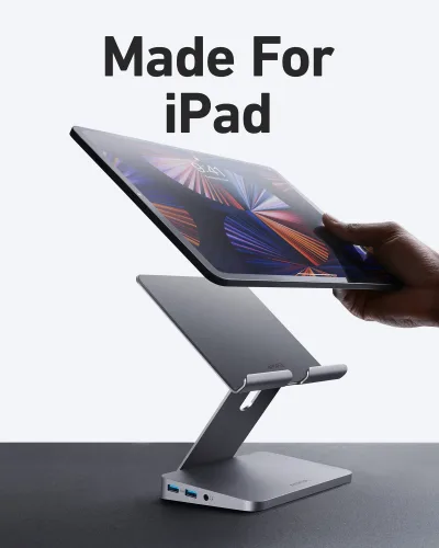 Anker 551 USB-C 허브 (8-in-1, 태블릿 스탠드)