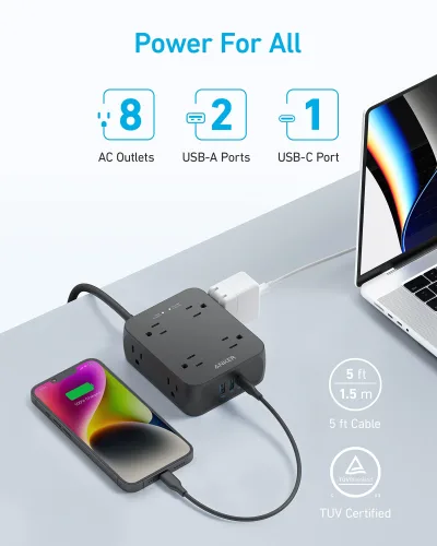 Anker <b>341</b> USB Power Strip