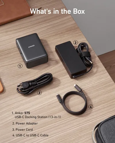 翻新 Anker <b>575</b> USB-C 擴充基座（13 合 1）