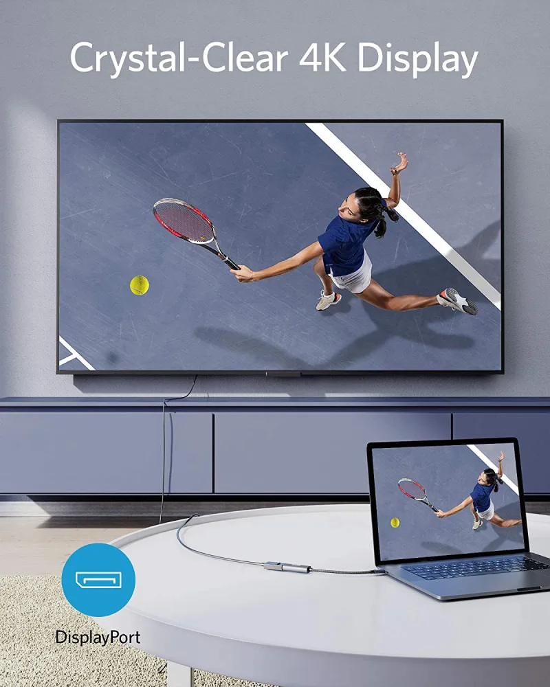 Anker <b>PowerExpand</b> USB-C to DisplayPort 어댑터