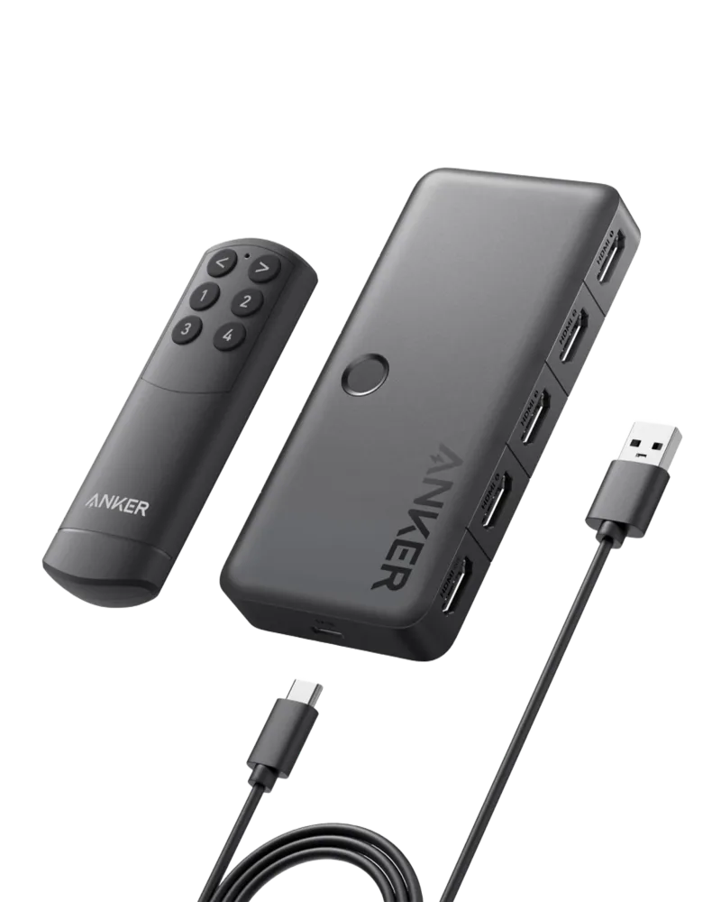 Anker HDMI Switch (4 in 1 Out, 4K HDMI)