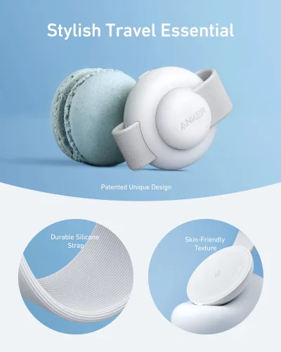 Anker MagGo ワイヤレス充電ステーション（3-in-1、折りたたみ式パッド）とAnker Nano トラベルアダプター（5-in-1、20W、1個入り）