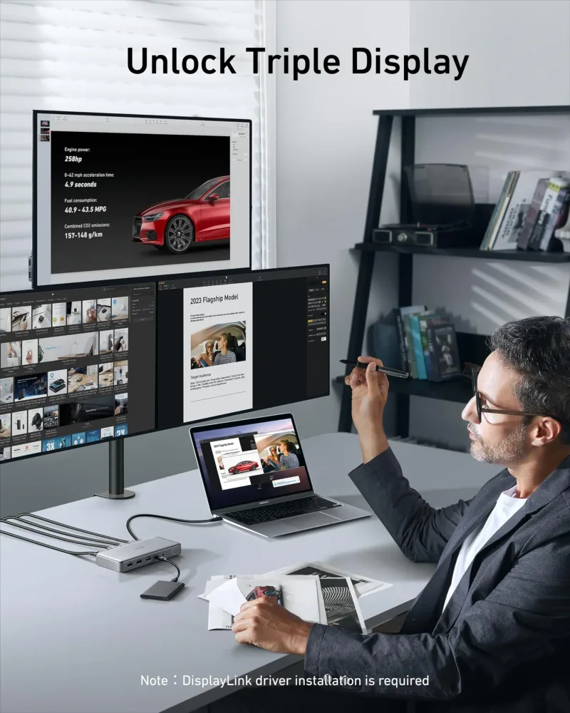 Anker <b>563</b> Station d'accueil USB-C (10-en-1)