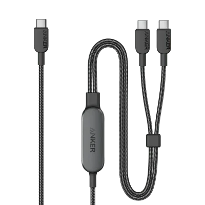 Anker 140W 2-in-1 USB-C naar USB-C-kabel