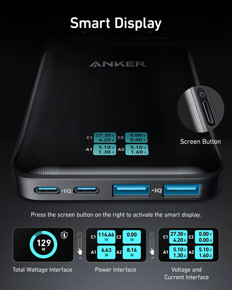 Anker Prime 6 合 1 充電座（140W）