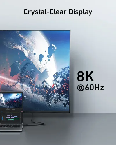 Anker Prime Docking Station (DL7400)  and USB-C to USB-C Cable (Thunderbolt 4 Compatible)