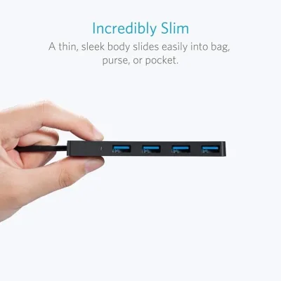 Anker 울트라 슬림 4포트 USB 3.0 데이터 허브