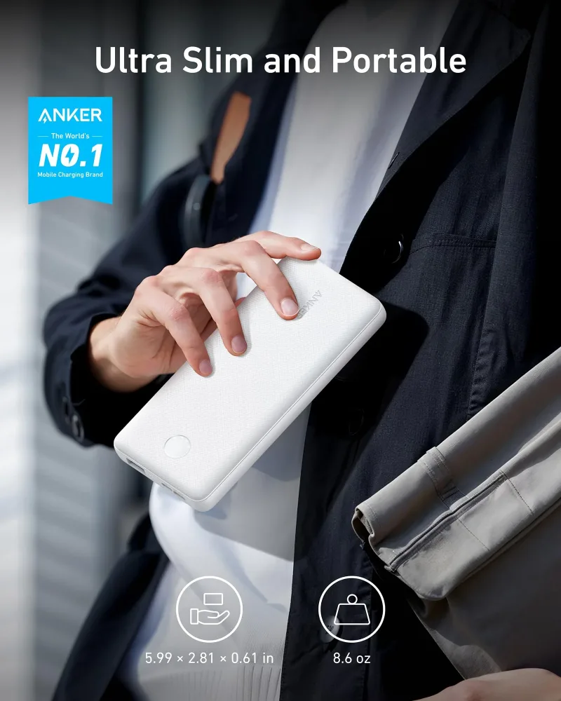 翻新 Anker <b>313</b> 行動電源 (PowerCore 10K)