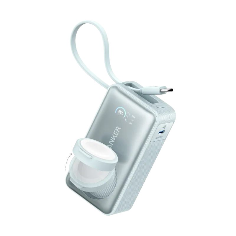 Anker MagGo Power Bank (10K, 35W, For Apple Watch)