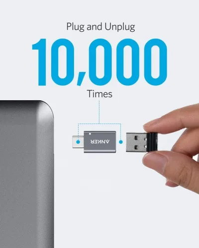 Anker USB-C til USB 3.0-adapter (2-pak)