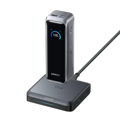 Anker Prime 行動電源（20K，220W）連充電底座