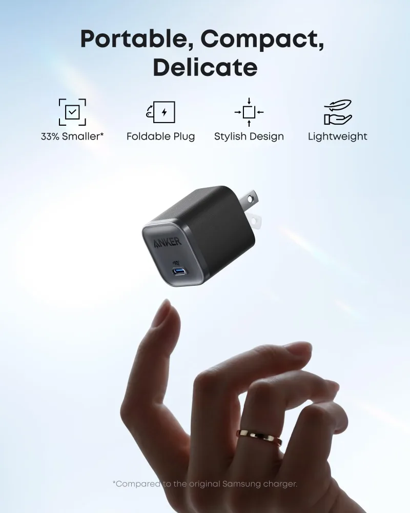 Anker Nano Charger (45W) USB-C to USB-Cケーブル付き & Anker USB-C to USB-Cケーブル (6 ft, 240W, Upcycled-Braided)