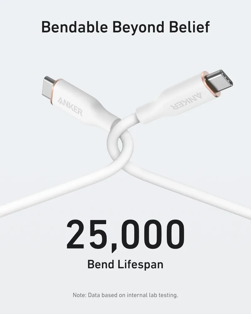 Anker <b>643</b> USB-C to USB-C Cable (Flow, Silicone)