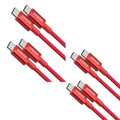 Cavo USB C a USB C New Nylon 4 pezzi (3,3 ft 60W)