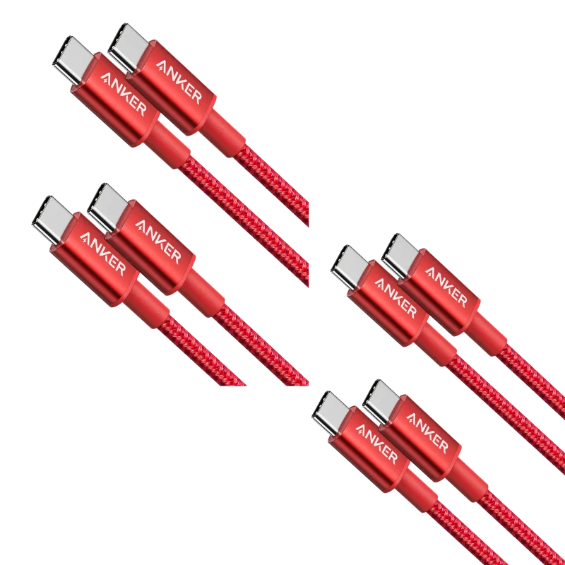 Cavo USB C a USB C New Nylon 4 pezzi (3,3 ft 60W)