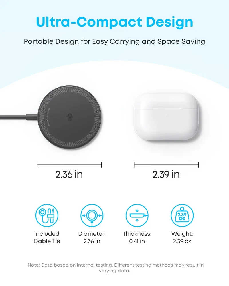 Anker Zolo Magnetic Wireless Charger (2 kpl)